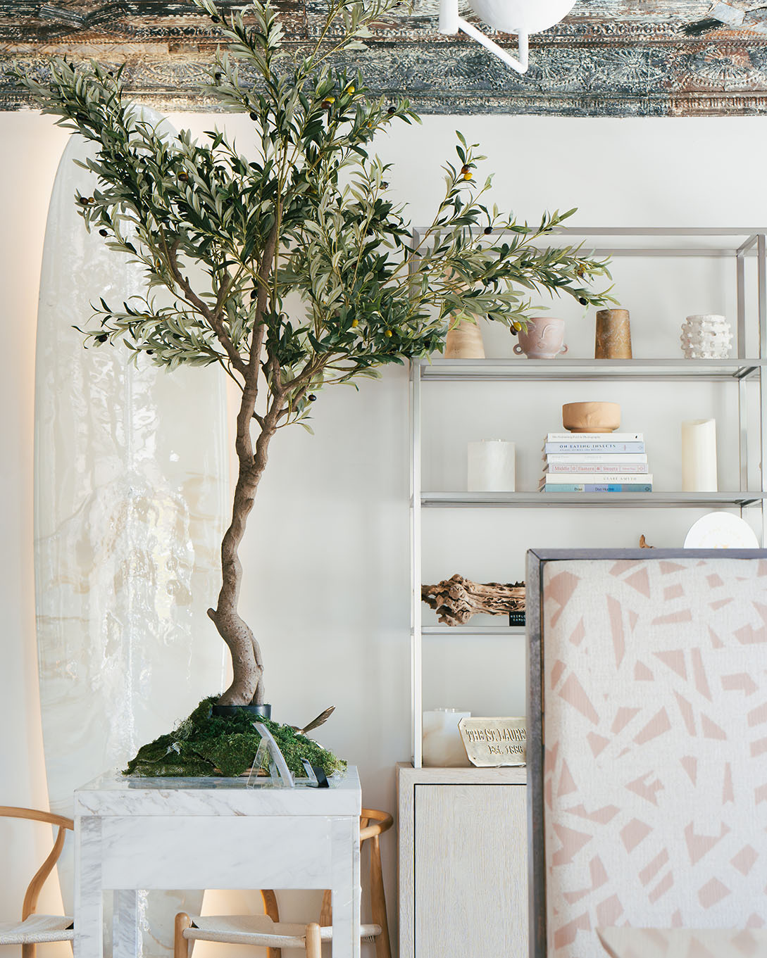 C. Henry Painting Interior Office